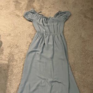 Blue church dress